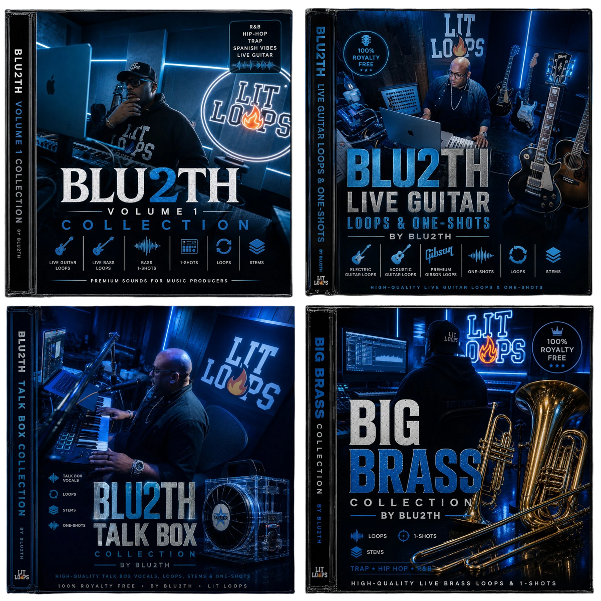 Blu2th 4 Piece Collection